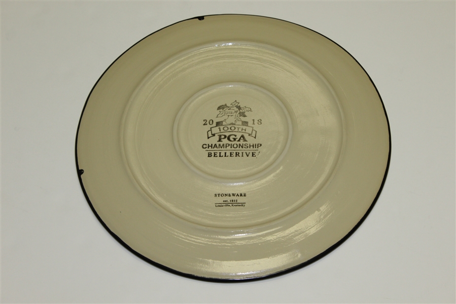 2018 PGA Champions' Dinner Gift from Justin Thomas - Plate Given to Past Champions @ Bellerive