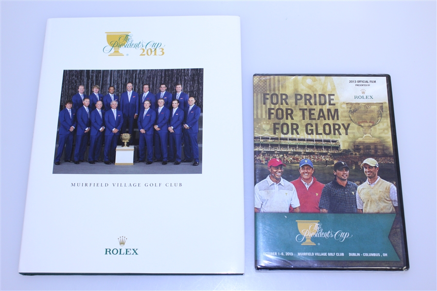 2013 The President's Cup at Muirfield Village Book & DVD Sponsored by Rolex