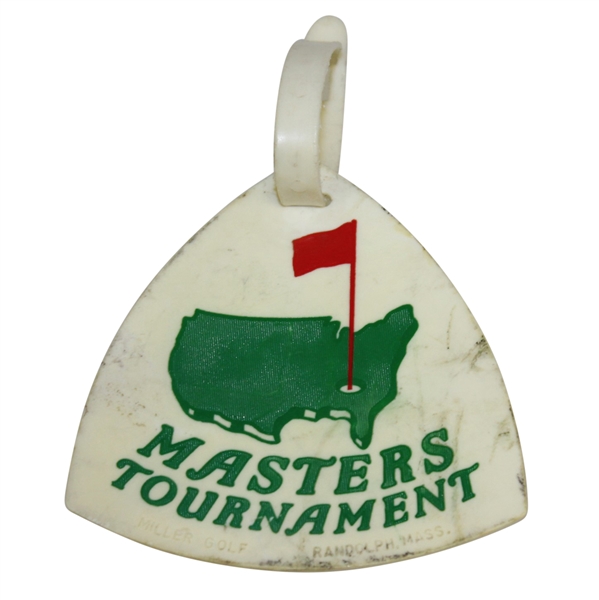Vintage Masters Tournament Plastic Bag Tag - Howard B. Bell