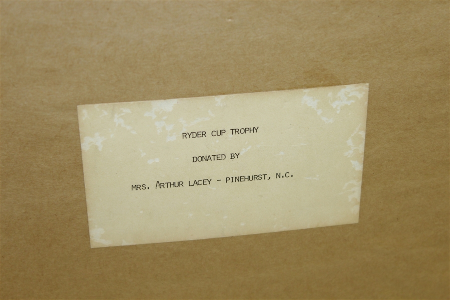 Arthur Lacey's 1977 Ryder Cup Royal Lytham & St Annes Golden Jubilee in Presentation Box