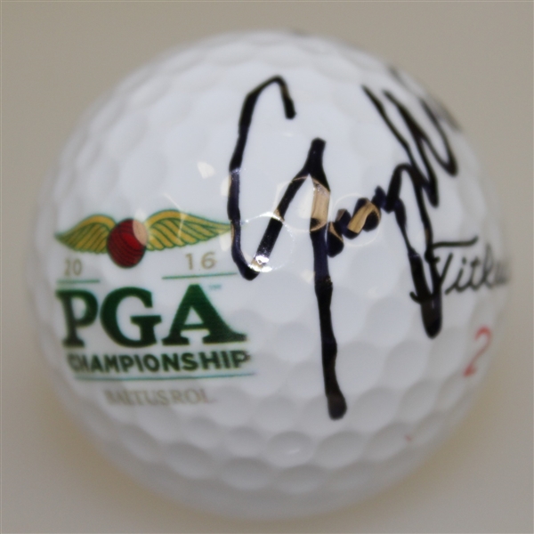 Jimmy Walker Signed 2016 PGA Championship at Baltusrol Logo Golf Ball JSA #CC66504