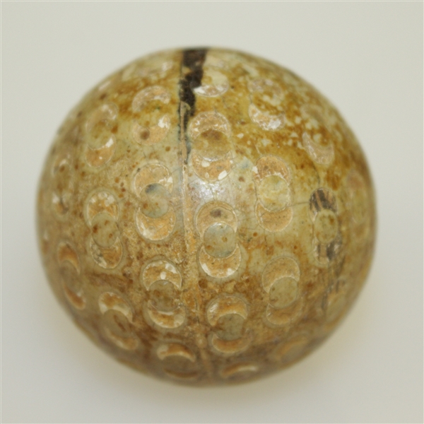 Crescent Colonel Half Moon Pattern Golf Ball- PAT. 1902
