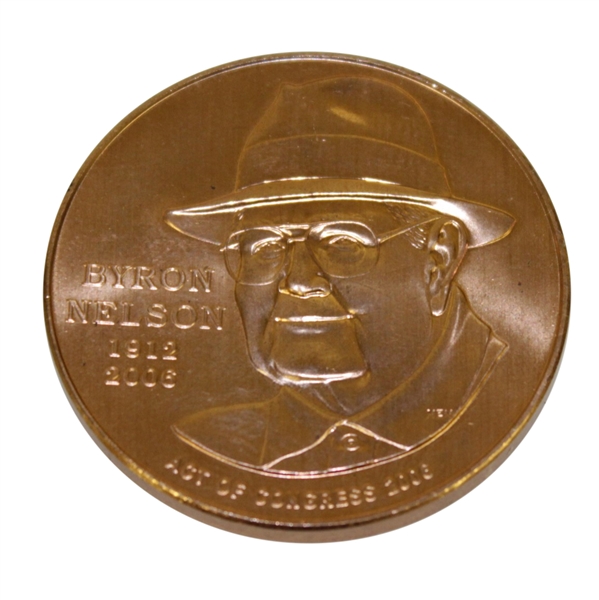 Byron Nelson Act of Congress Commemorative Coin 1912-2006