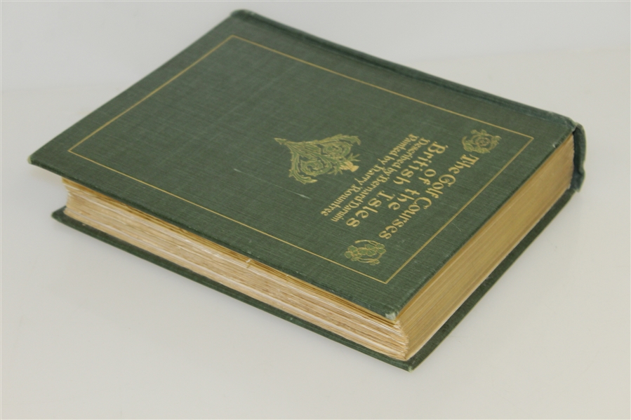 1910 'The Golf Courses of the British Isles' Book by Bernard Darwin