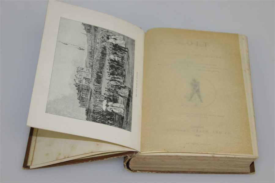 1893 'The Badminton Library' Book by Horace G. Hutchinson