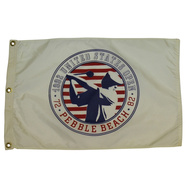1992 US Open Pebble Beach Flag - Tom Kite Victory