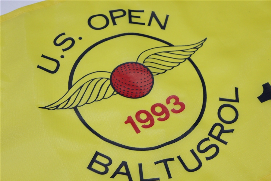 1993 US Open at Baltusrol Flag - Lee Janzen Winner