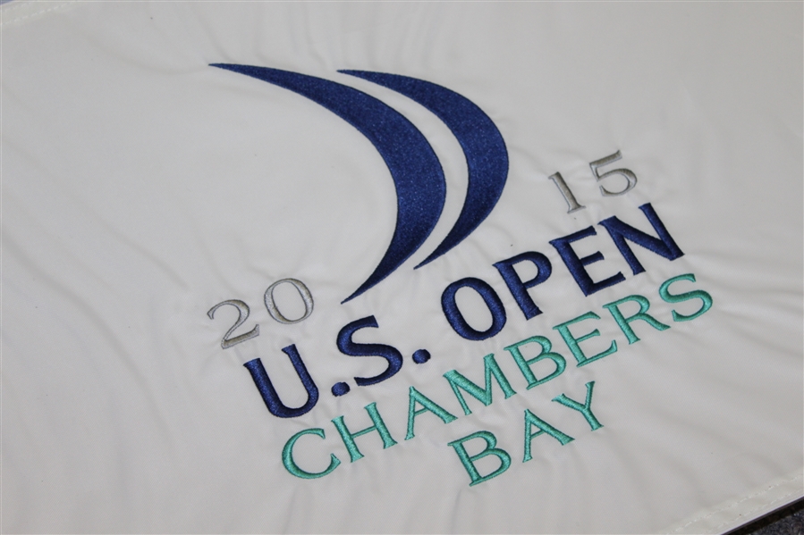2013, 2014 & 2015 US Open Embroidered Flags - Spieth, Kaymer and Rose Victories