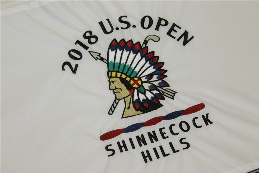 2016, 2017 & 2018 US Open Embroidered Flags - Dustin Johnson & Brooks Koepka Victories