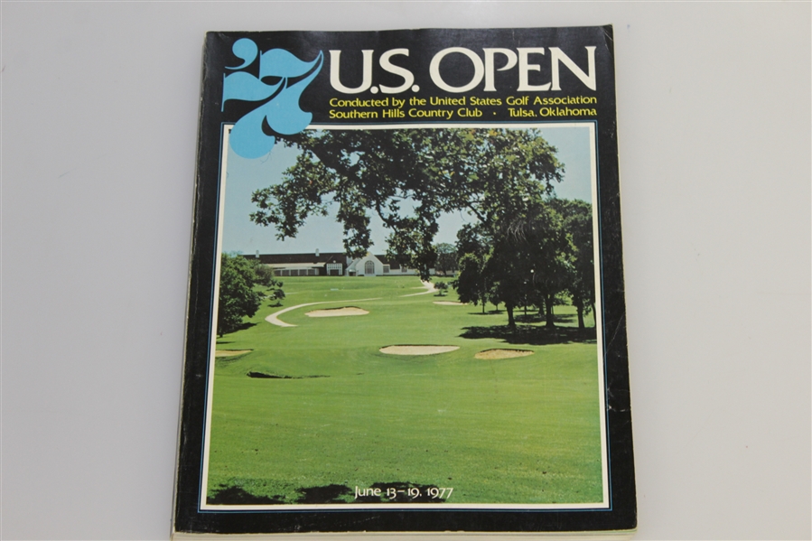 1975, 1976, 1977, 1978 & 1979 US Open Programs - Graham, Pate, Green, North & Irwin Wins