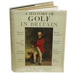Signed A History of Golf Britain 1st Ed. - Sarazen, Locke, Cotton, Darwin, Padgham etc. JSA ALOA