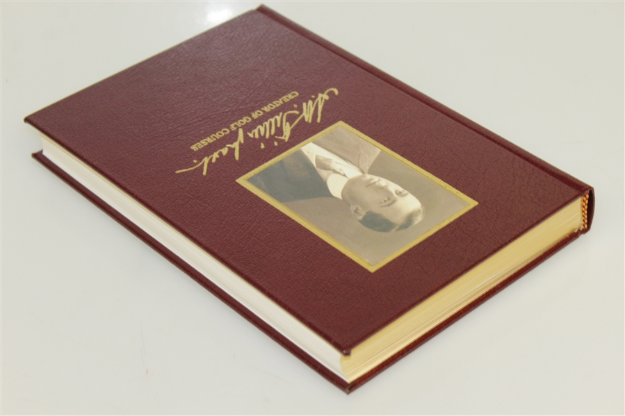 A.W. Tillinghast 'Creator of Golf Courses' Special Edition Book 728/3000 Author Signed w/ Slipcase 