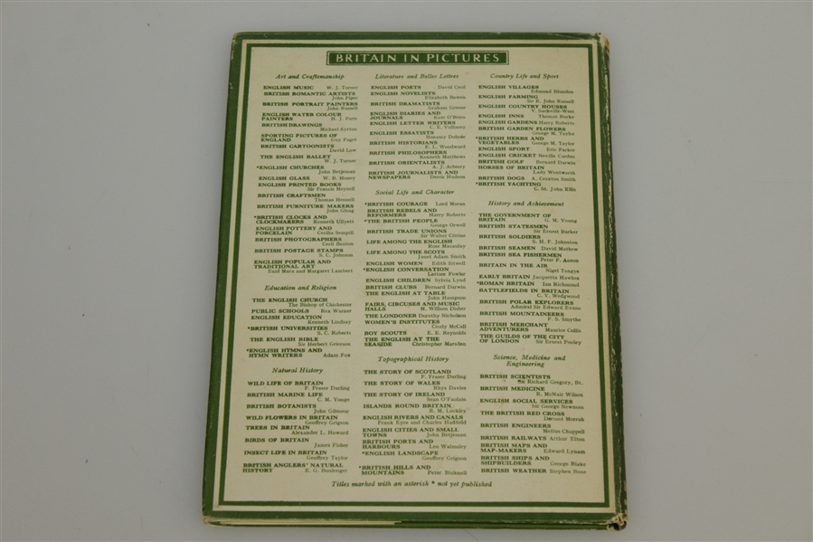 'British Golf' by Bernard Darwin 1st Ed. Book w/ Dust Jacket - Printed in London
