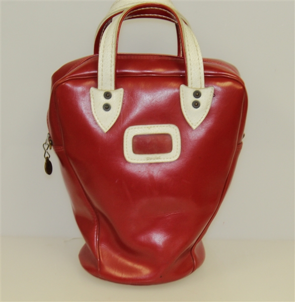 Spalding Leather Shag Bag - Very Good Condition