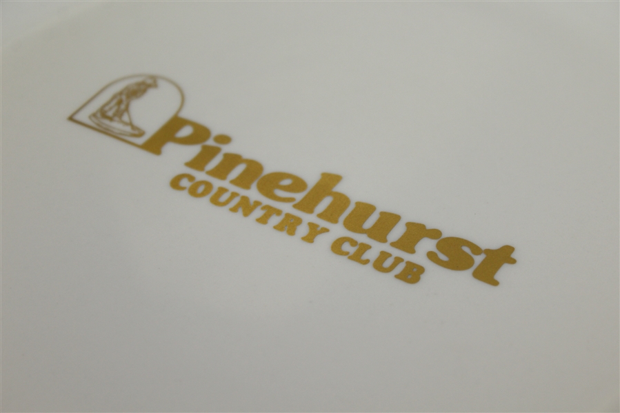 Pinehurst Country Club Plate by Syracuse China Company - 11 Diameter