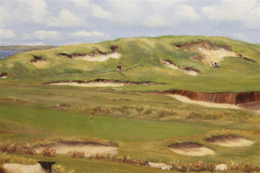 Royal North Devon Golf Club Artist Proof Painting by Artist Bill Waugh #11/50