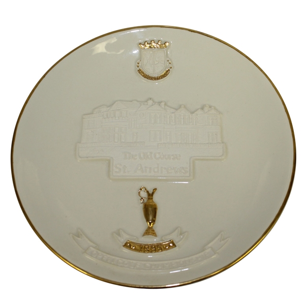 1995 Open Championship at St Andrews Decorative Porcelain Plate by Bill Waugh - Palmer's Last