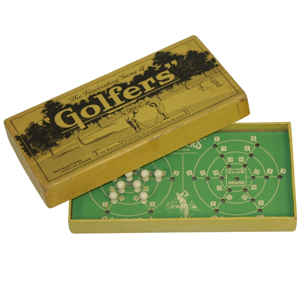 The Fascinating Game of 'Golfers' Pat. Pend. Peg Vintage Game - Stand Print Co. of Louisville