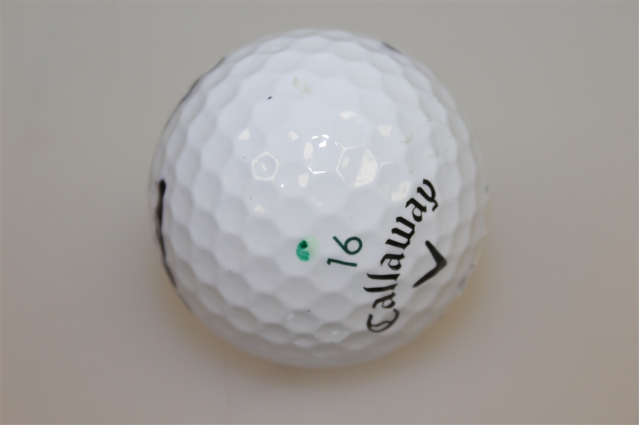 Danny Willett Signed Personal Callaway Golf Ball JSA #DD31692