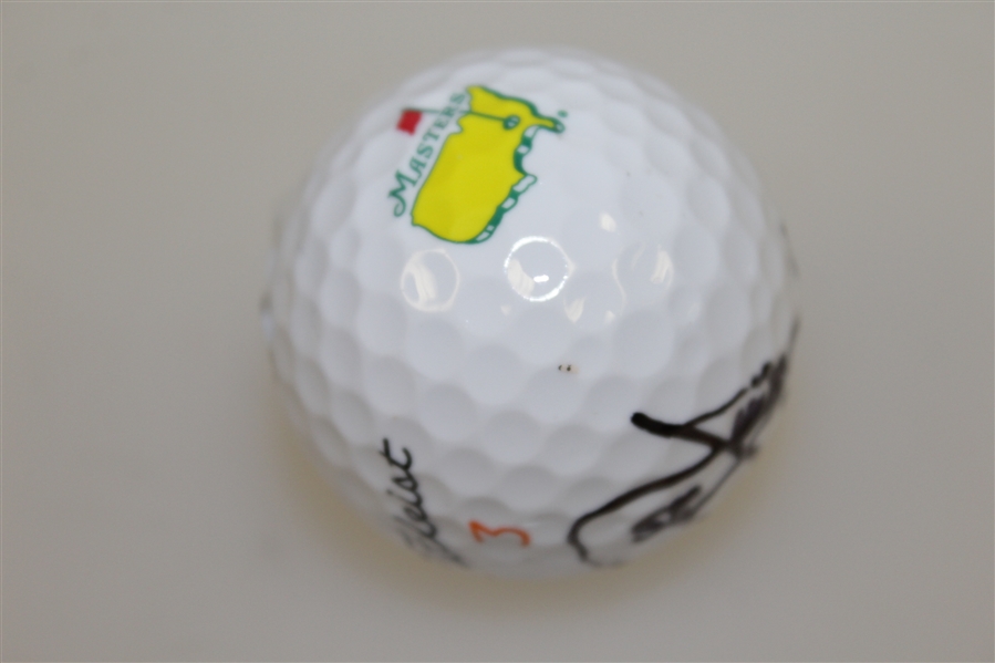 Jim Furyk Signed Masters Logo Golf Ball with '58' Notation Beckett #G92944