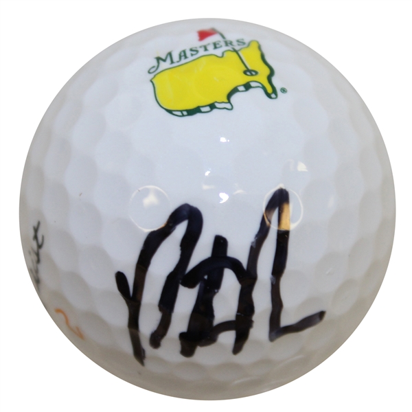 Patrick Reed Signed Masters Logo Golf Ball JSA #V58655