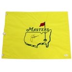 Jack Nicklaus Signed Undated Masters Embroidered Flag JSA #Z27396