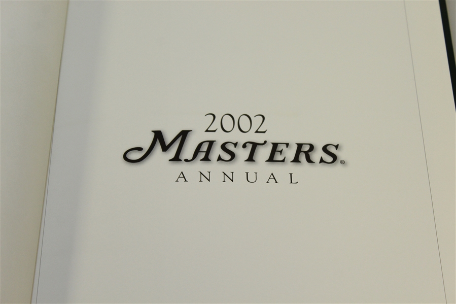 2002 Masters Embroidered Flag - Tiger's 3rd Green Jacket
