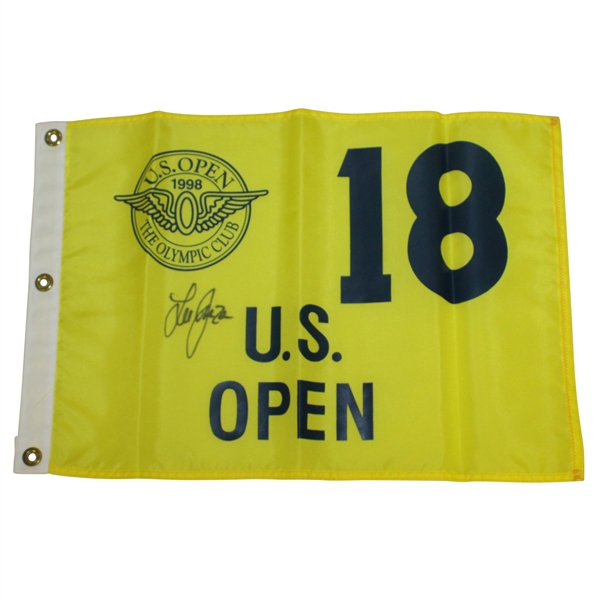 Lee Janzen Signed 1998 US Open at The Olympic Club JSA ALOA