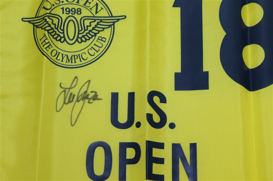 Lee Janzen Signed 1998 US Open at The Olympic Club JSA ALOA