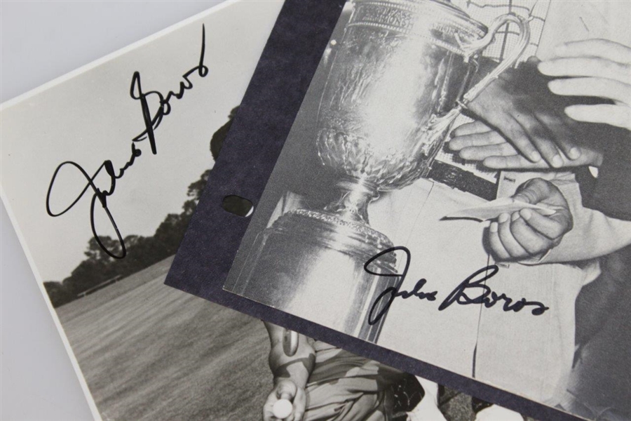 1952 Julius Boros Signed 'Golfing Magazine' Cover & Photo JSA ALOA