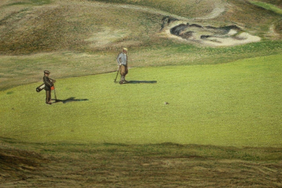Eyre & Spottiswoode British Golf Print Signed by Artist