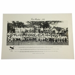 "1934" First Masters Acushnet Augusta Invitational Field Photo - Reproduction