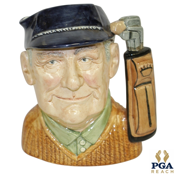 Royal Doulton 'Golfer' Mug w/ Club Set Handle - Oversize