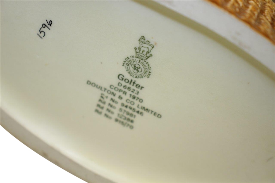 Royal Doulton 'Golfer' Mug w/ Club Set Handle - Oversize