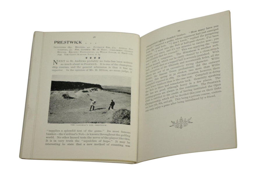 1898 Glasgow & South Western Railway Golfing Resorts Notes Booklet - 'Far & Sure'