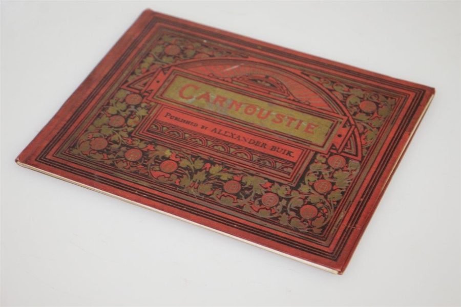 'Carnoustie' Collotype View Book Published by Alexander Buik - Valentine & Sons