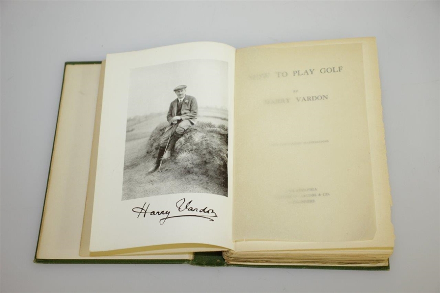 'How to Play Golf' Book by Harry Vardon