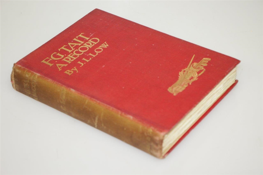 'F.G. Tait, A Record being His Life, Letter, and Golfing Diary' Golf Book by J.L. Low - 1900