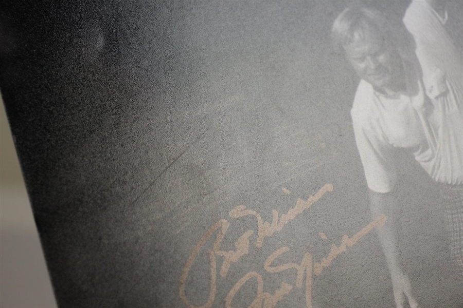 Jack Nicklaus Signed 1986 Masters Putter Photo JSA ALOA