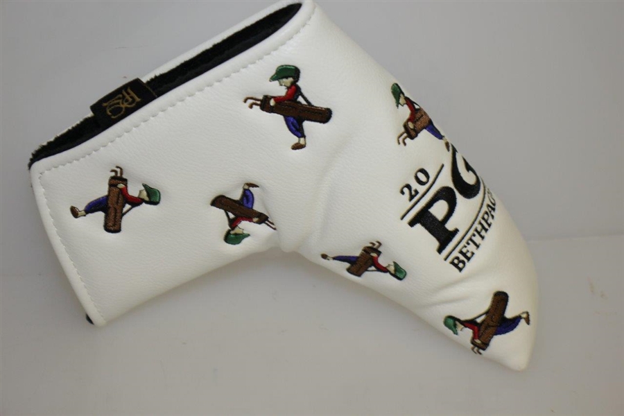 2019 PGA Championship Bethpage Black Leather Putter Cover - Koepka Win