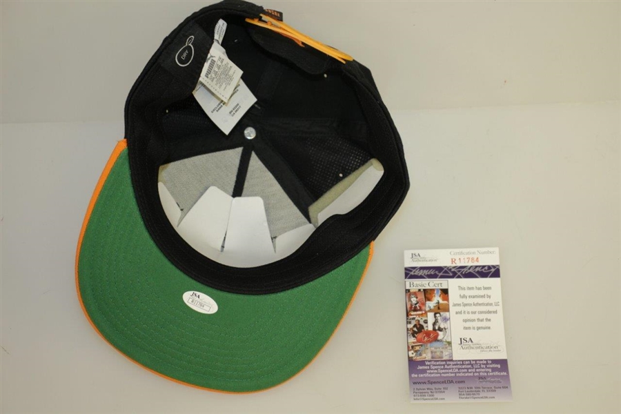 Rickie Fowler Signed Puma Flat Bill Hat w/ Orange Logo JSA #R11784