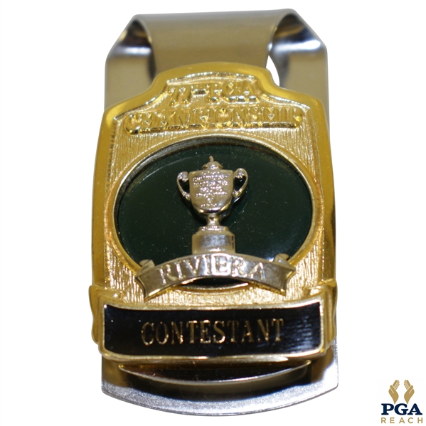 1995 PGA Championship at Southern Hills Contestant Badge - Steve Elkington Winner