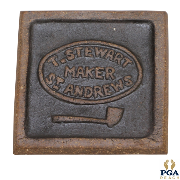 Tom Stewart Club Maker at St Andrews Tile by Patrick Kennedy CT.
