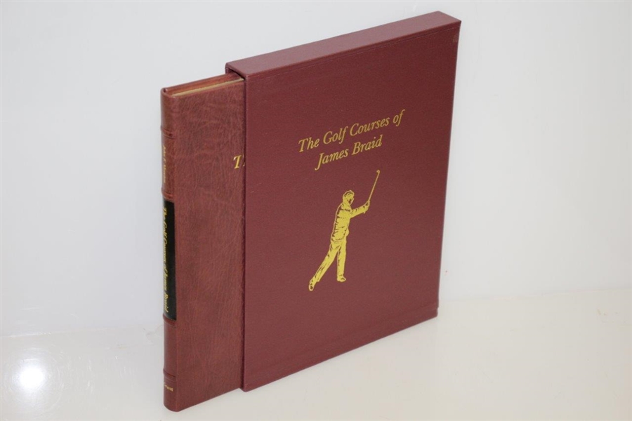 The Golf Courses of James Braid Ltd Edition 21/75 Signed by Author John F. Moreton