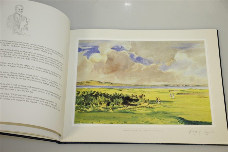 R&A Club St. Andrews Member's Edition Kenneth Reed Signed Portfolio Art Prints #207