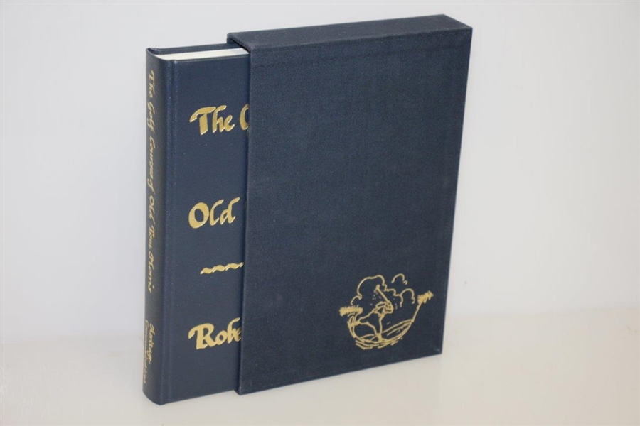 The Golf Courses of Tom Morris Ltd Ed Signed by Author Robert Kroeger - Hand Numbered 10/50