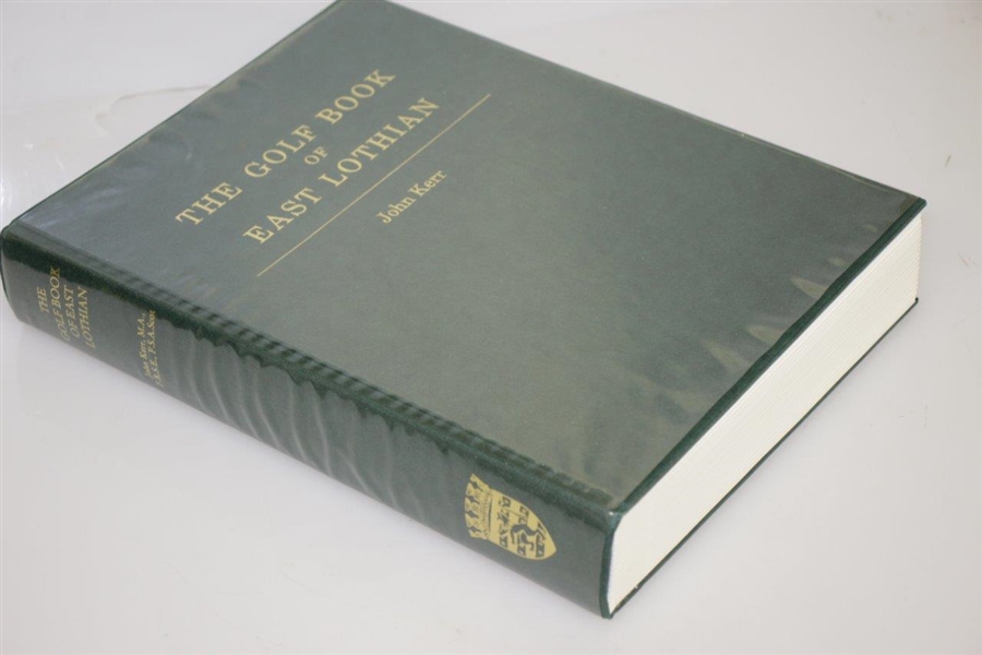 The Golf Book of East Lothian by John Kerr Ltd Ed w/ Slip Case - Signed by Thomas Wilson 