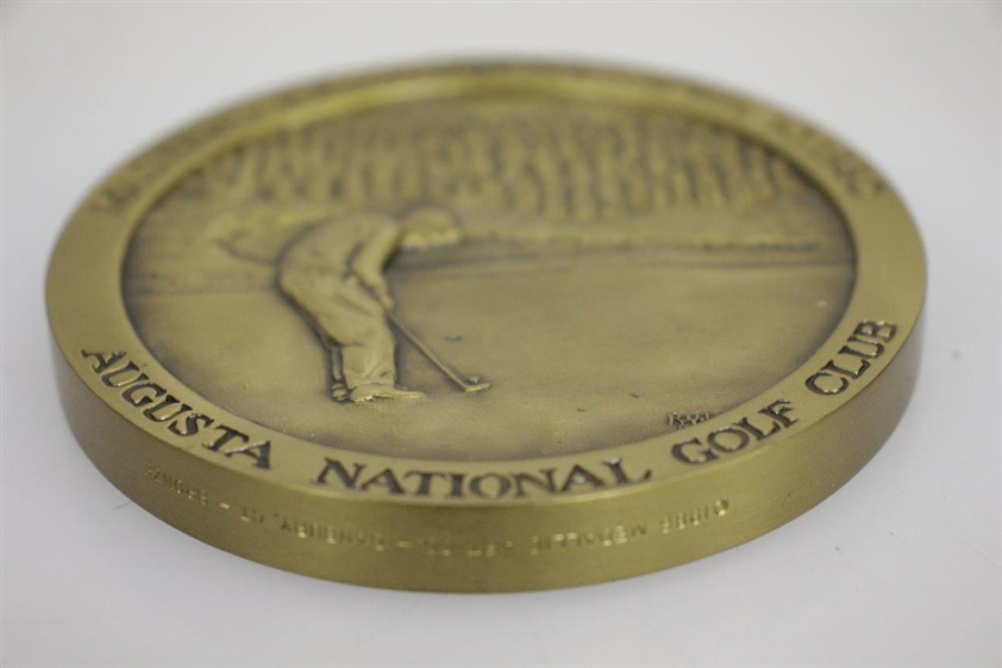 Arnold Palmer 1960 Masters Commemorative Bronze Medal Ltd Ed to 240
