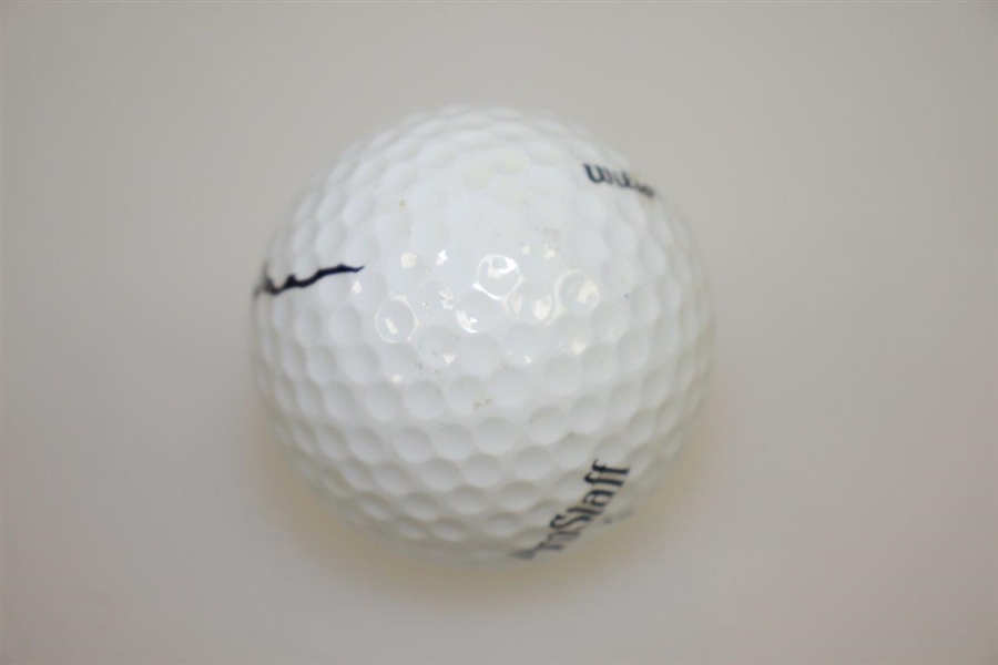 Byron Nelson Signed Wilson Pro Staff Logo Golf Ball JSA ALOA
