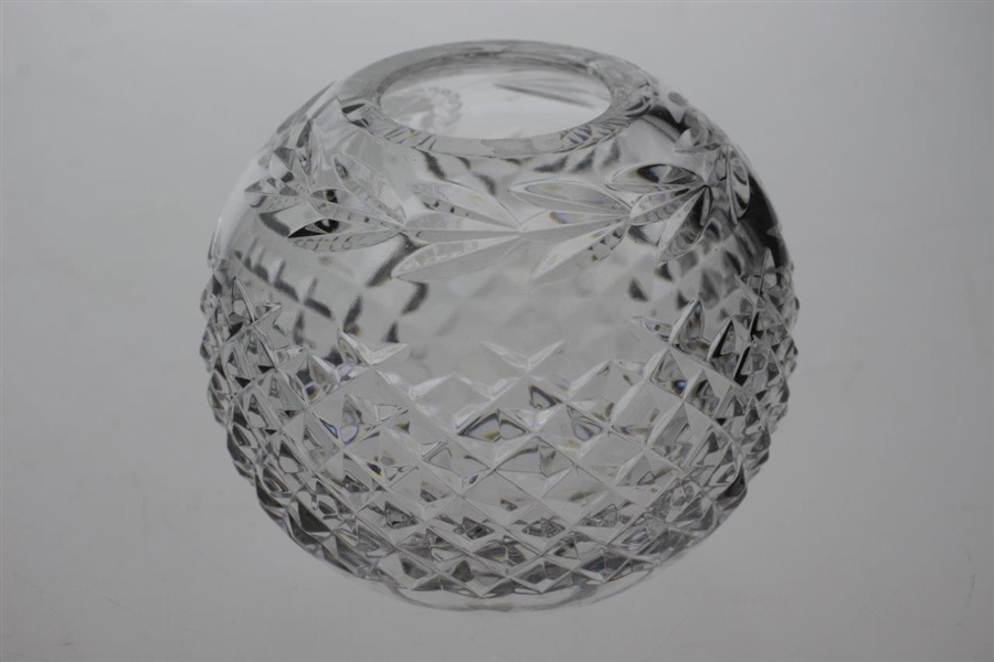 PGA of America Etched Crystal Gift Bowl Gifted to Past President